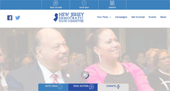 Desktop Screenshot of njdems.org